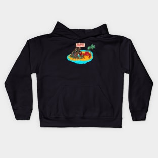 Stop plastic pollution here. Kids Hoodie